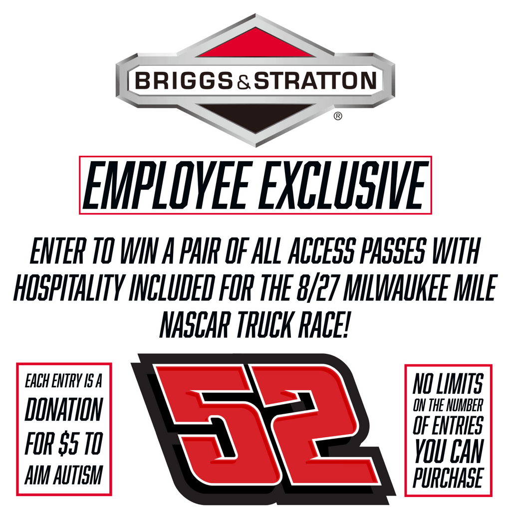 Briggs and Stratton Employee Raffle HFR Race for Autism Awareness